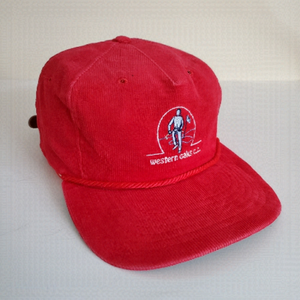 Vintage Western Oaks Red Hat